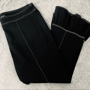 International Concepts Contrast-Stitch Bell-Hem